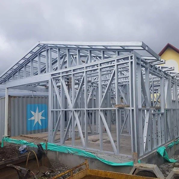 Heavy Wind Loading Steel Prefab House
