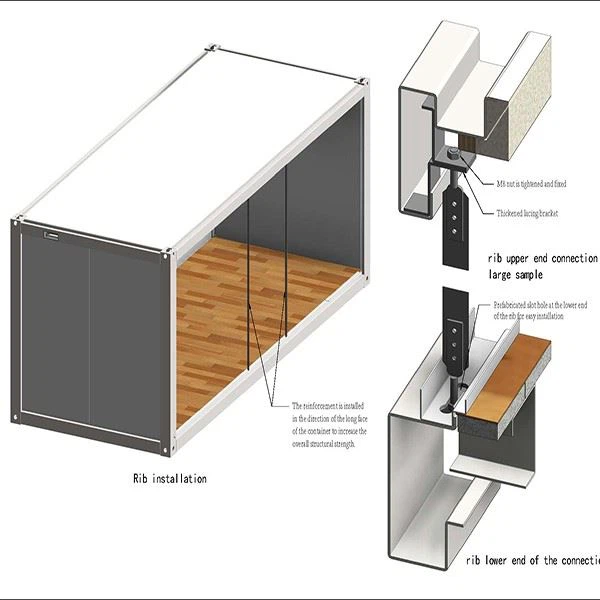 Refugee Homes Flatpack Container House